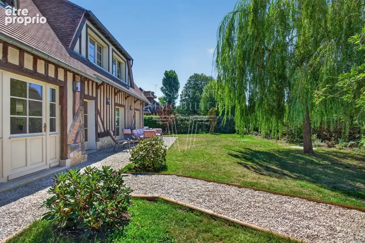Deauville -tourgeville-plage - superbe propriété 4 suites/jardin. - photo 7