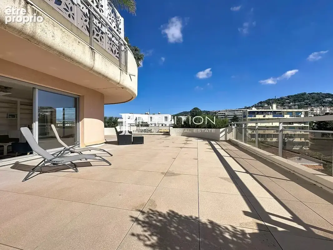 Cannes - Basse Californie : Vaste appartement toit terrasse avec garage - photo 5