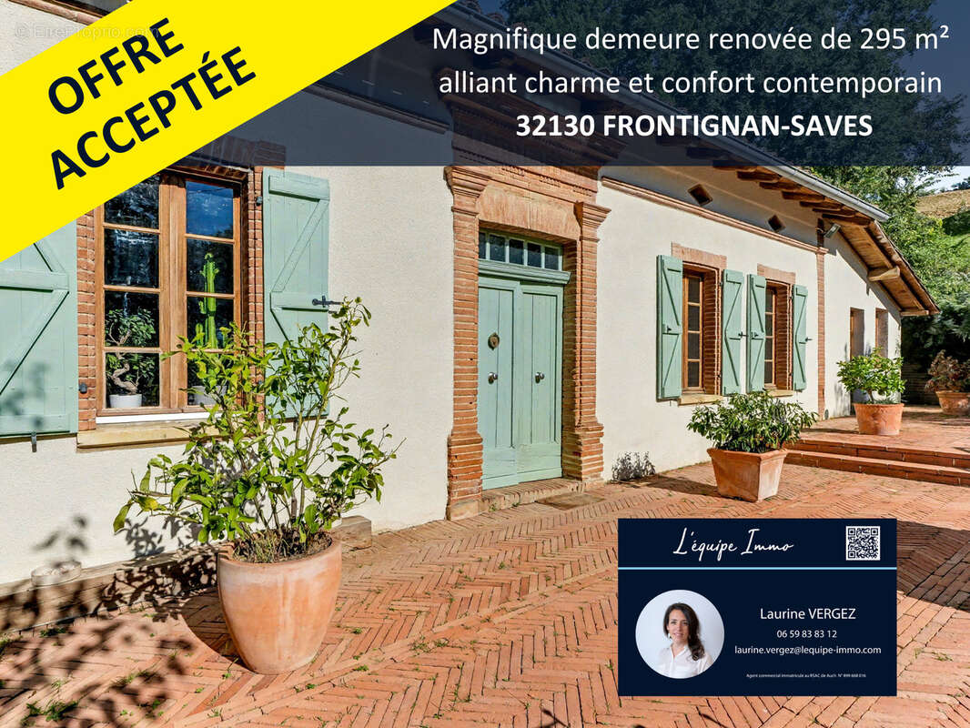 Maison à L&#039;ISLE-EN-DODON