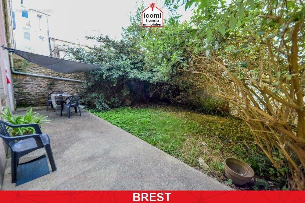 Finistere - brest (29200) - a vendre - appartement t2 44m² - 1 chambre - dalle beton - terrasse et jardin - cave betonee - locat - photo 7