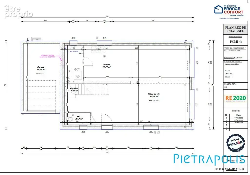 Terrain 610 m² à vendre à Chevry (01170) - photo 6