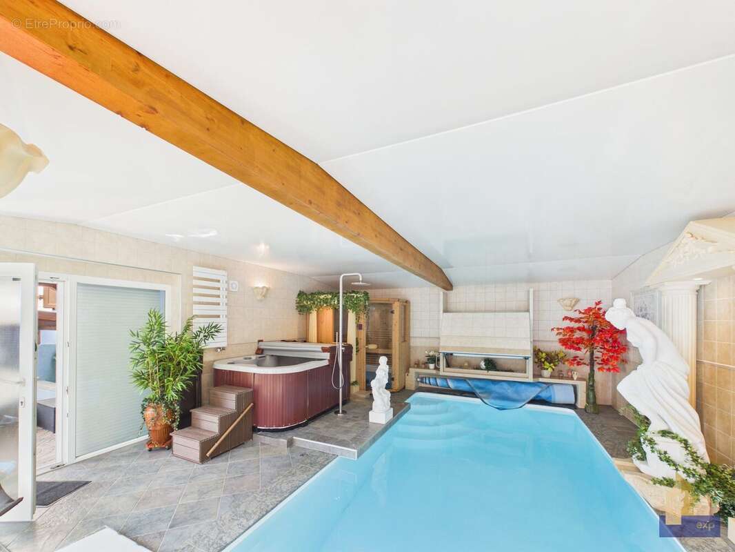 piscine interieure - Maison à COLMAR