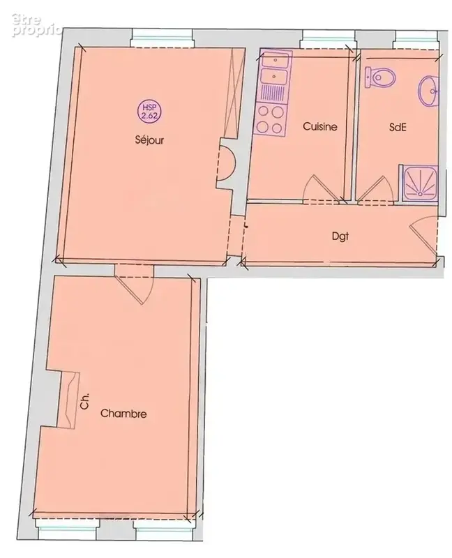Appartement 2 pièces 43 m² à vendre à Paris-18e (75018) - photo 10
