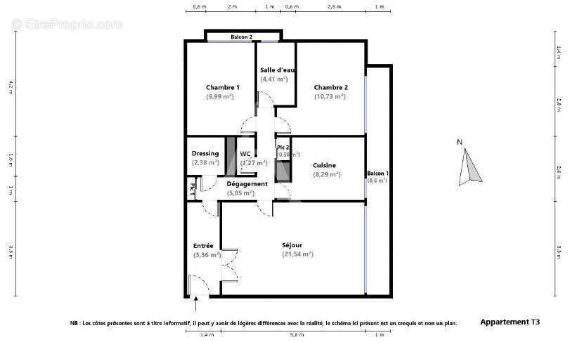 Appartement à BOULOGNE-BILLANCOURT