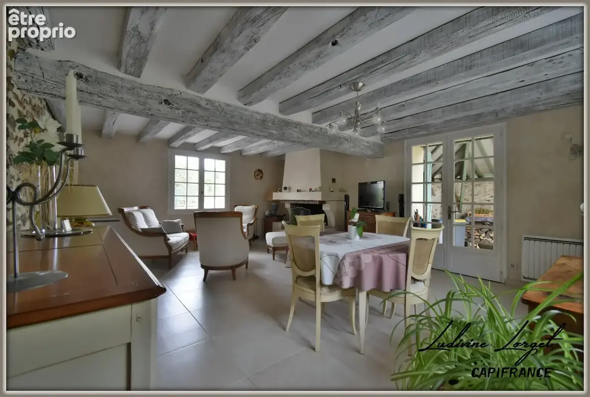 Maison à vendre 6 pièces proche de CHATEAU-THIERRY (02) 154m2 -3 chambres - 1 pièce bureau-  Garage semi couvert - cour 65m2 - T - photo 2