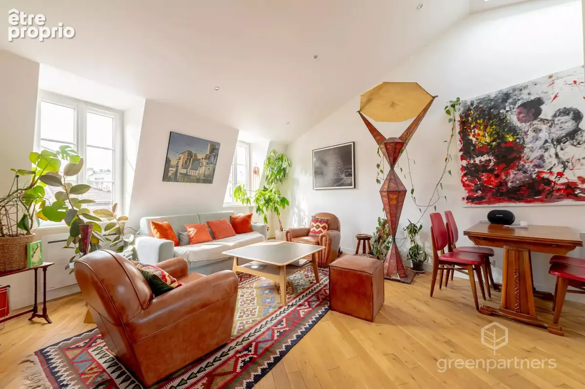 T2 53,52 m² dpe c - refait à neuf - place bérault vincennes - photo 2