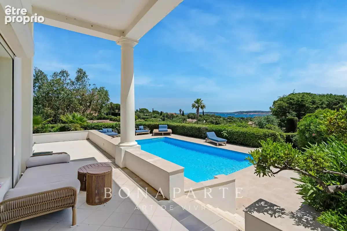 GRIMAUD - Propriété style Belle Epoque - Vue mer face à Saint-Tropez - photo 2