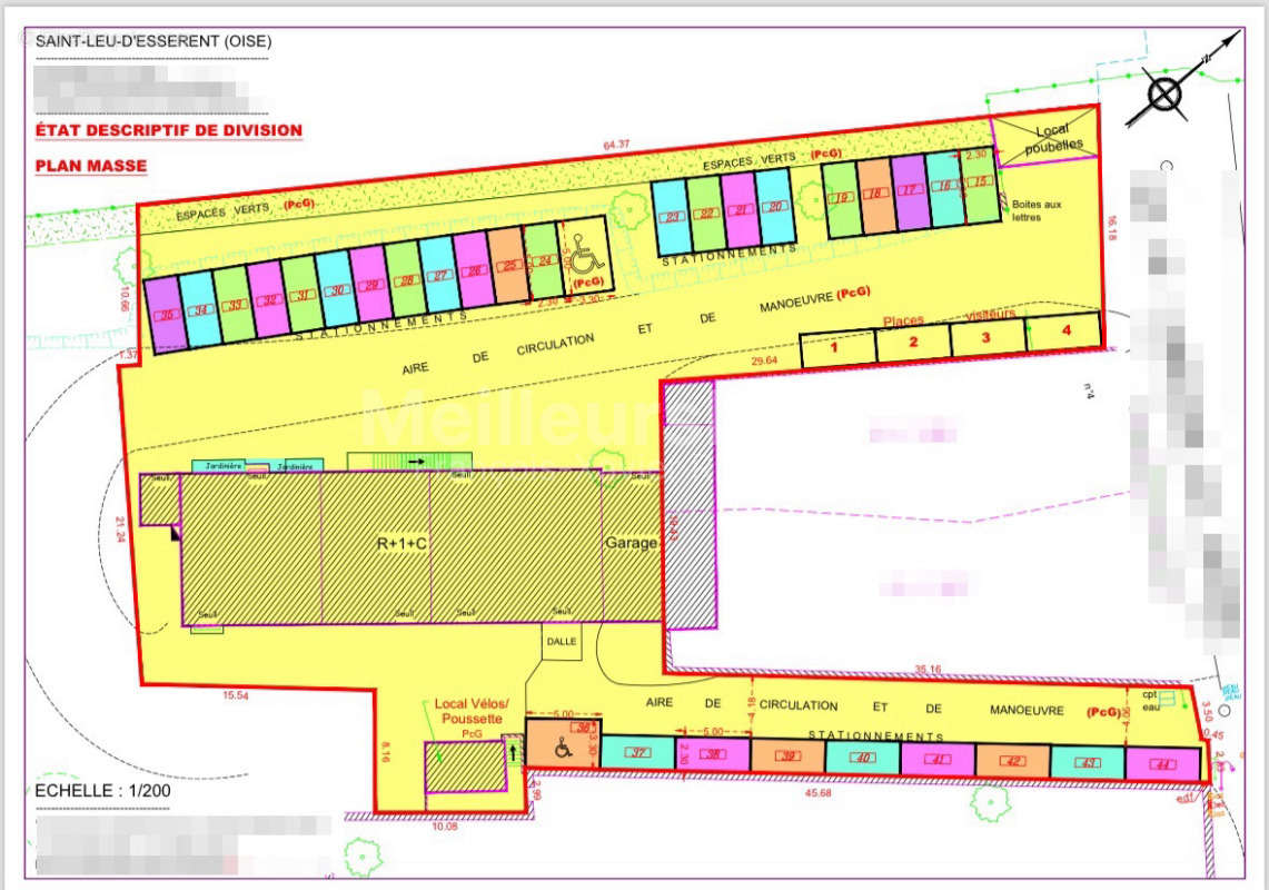 Parking à SAINT-LEU-D&#039;ESSERENT
