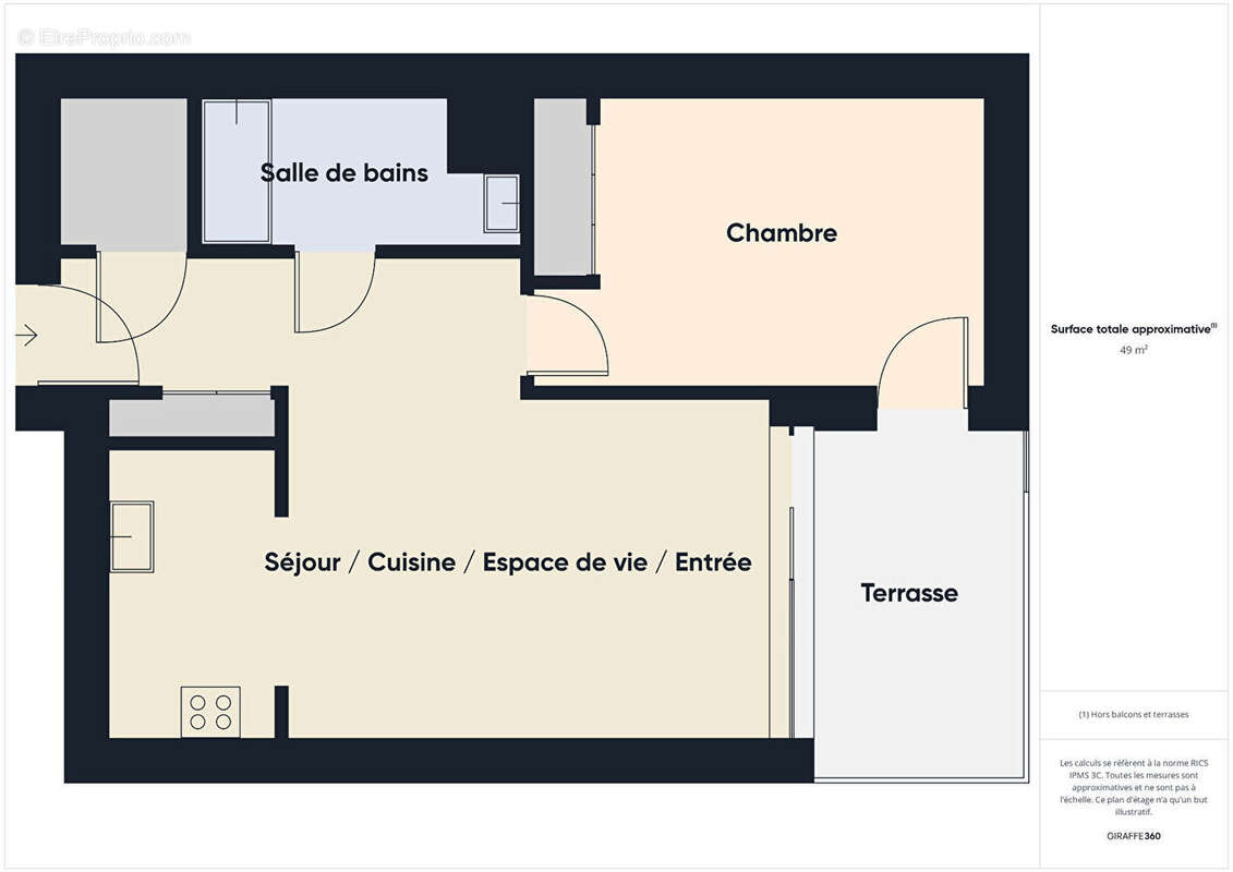 T2 avec terrasse et garage - Proche centre-ville - photo 11