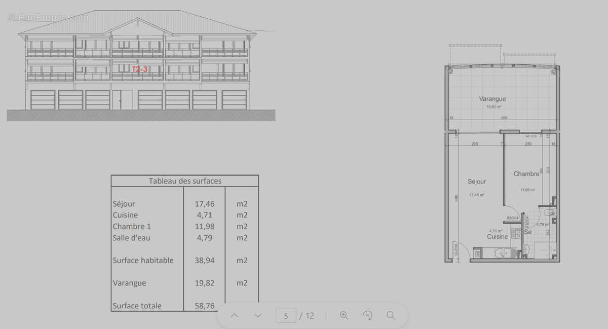 Appartement à LES TROIS-ILETS