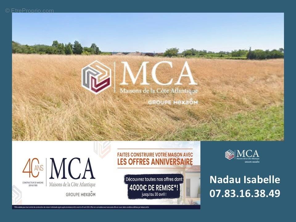 Terrain à PRIGNAC-ET-MARCAMPS