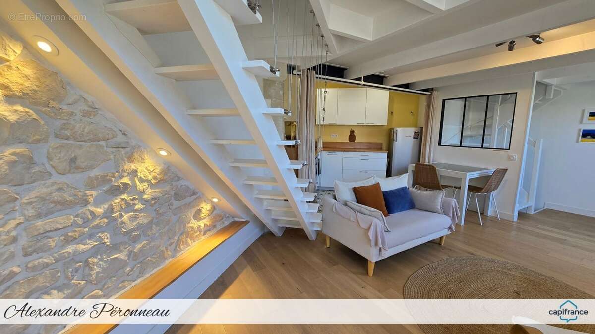 La rochelle – la genette  échoppe rénovée avec sous-sol aménagé - photo 11