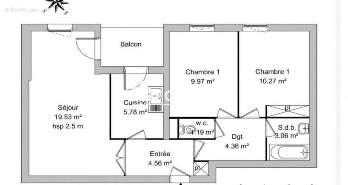 Appartement à MONTPELLIER