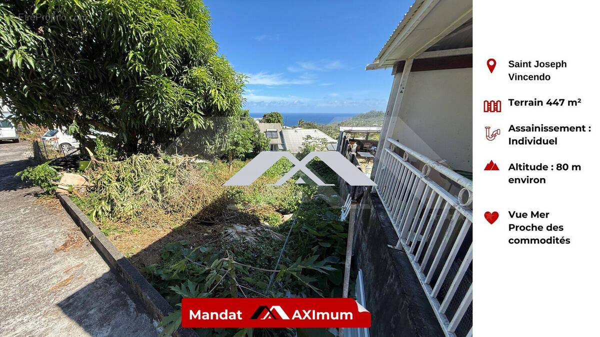 Terrain à SAINT-JOSEPH