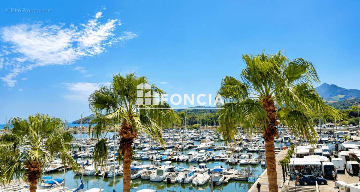 Rare à la vente – duplex dernier étage avec vue mer et port – argeles-sur-mer - photo 2