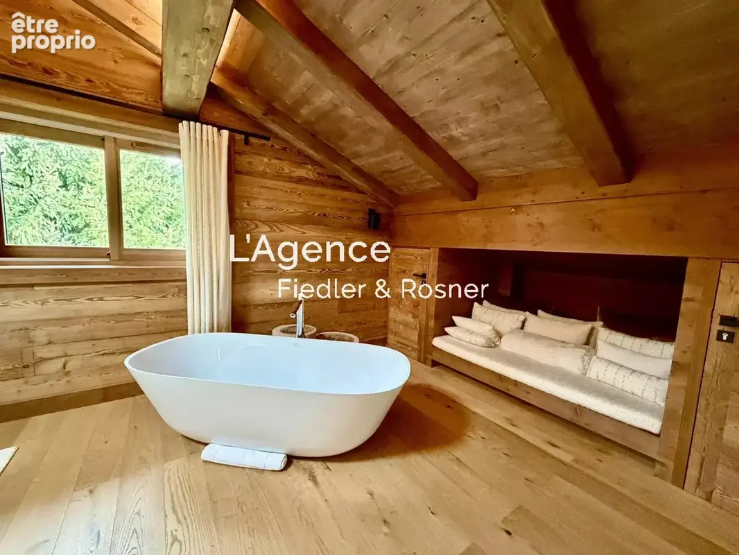 Ref 693 : megève - rochebrune - luxueux chalet - photo 9