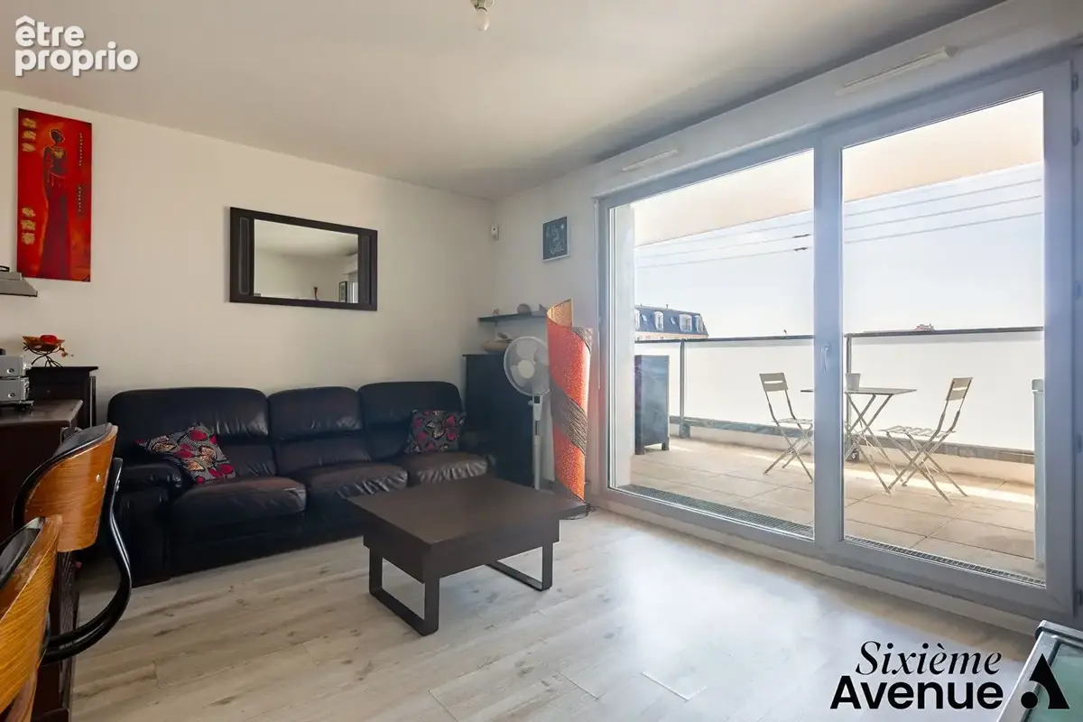 Bezons  Appartement 3 pièces avec terrasse, sud-ouest, résidence récente 60 m2 - photo 3