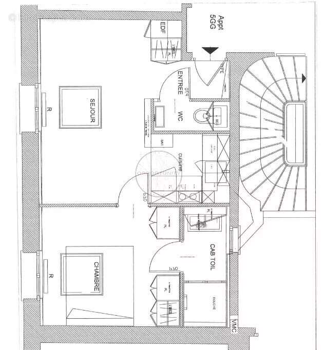 Appartement à PARIS-19E