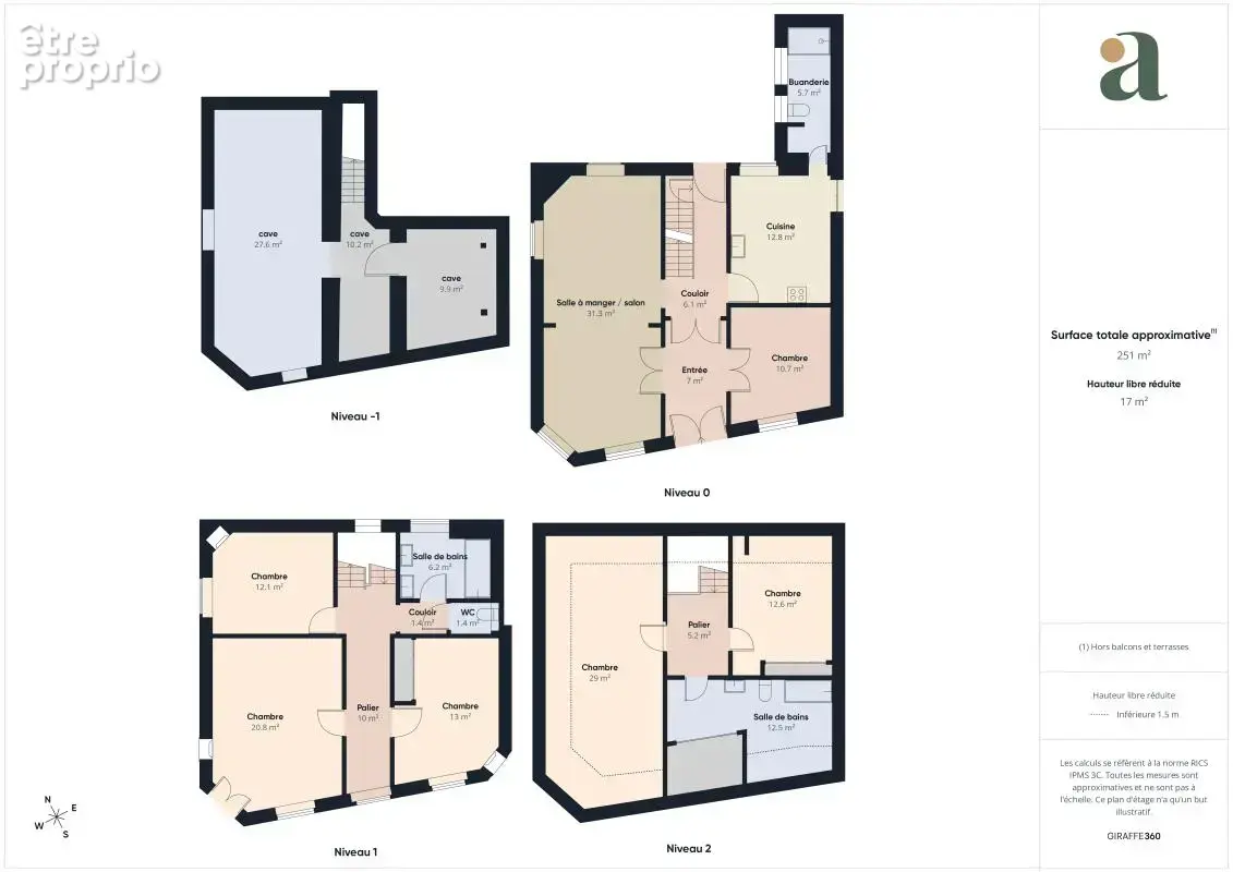 Élégante maison de caractère de 185 m² avec jardin – Cognac Jardin Public (16100) - photo 20