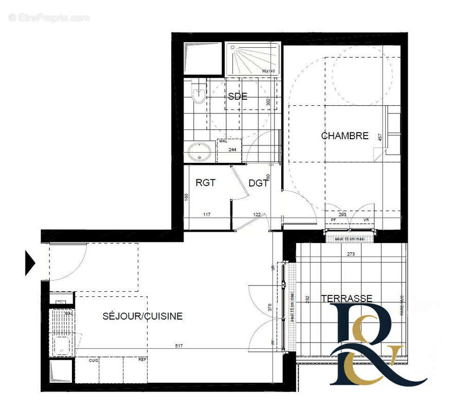 Appartement à LES CLAYES-SOUS-BOIS