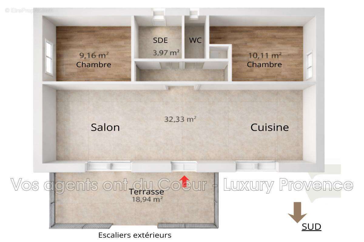 Appartement à GREASQUE