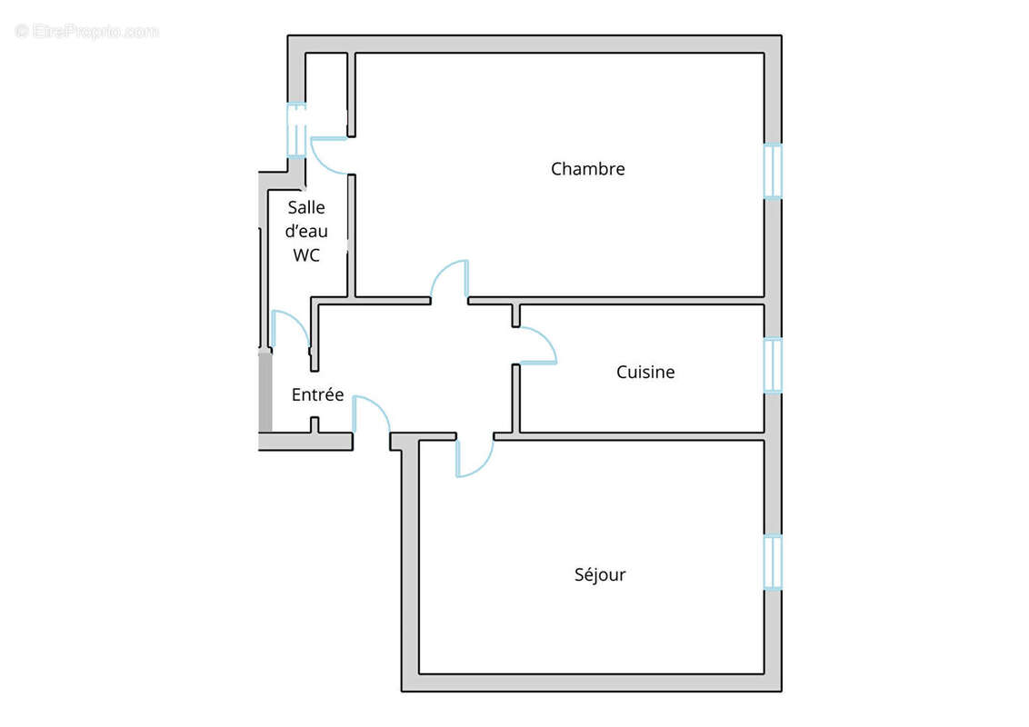 Appartement à PARIS-15E