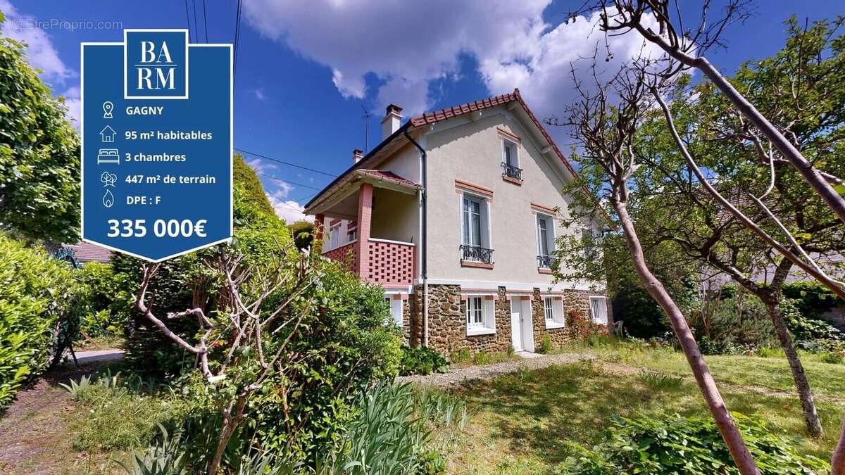 Maison à GAGNY