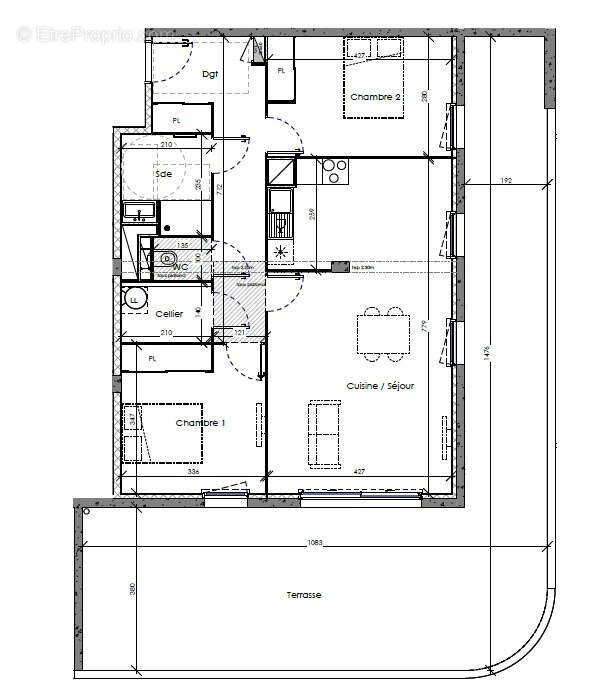 Appartement à CANET-EN-ROUSSILLON