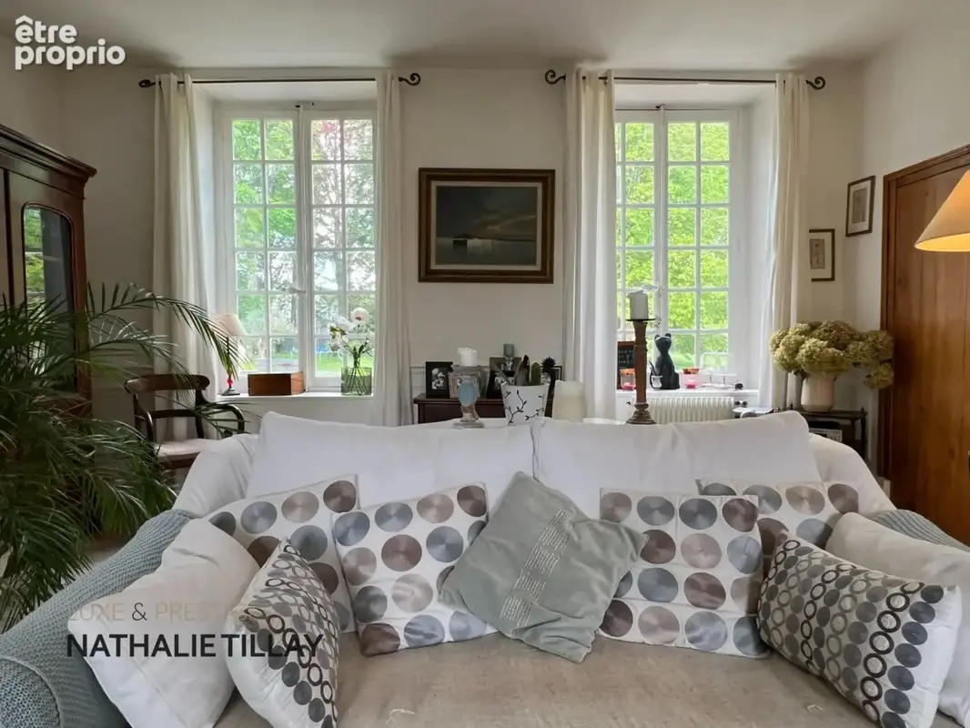 Saint-Jean-le-Blanc, proche Orleans, à vendre, maison de Maitre du XIXème de 423 m² habitables, avec piscine, parc arboré de 4 6 - photo 10