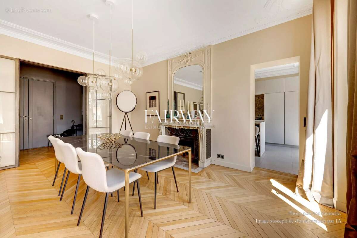 Paris 16 Passy – Appartement haussmannien rénové 180 m² avec studio indépendant - photo 6