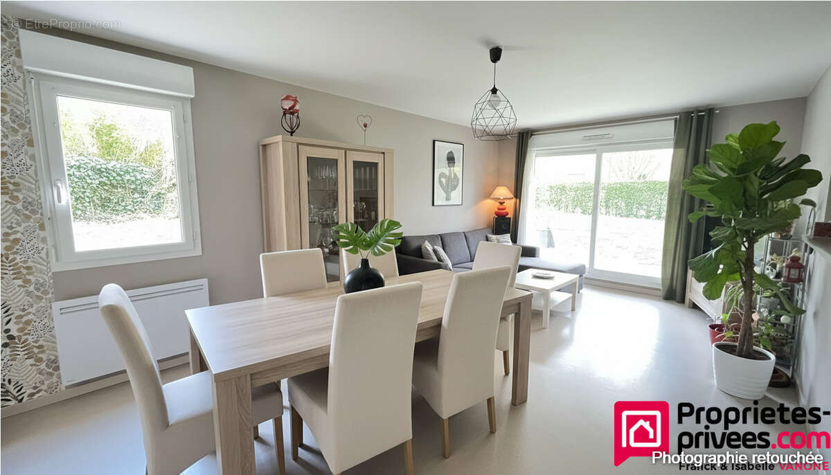 Appartement lumineux - 73m² - avec jardin privatif et stationnement ? Esprit maison - photo 3