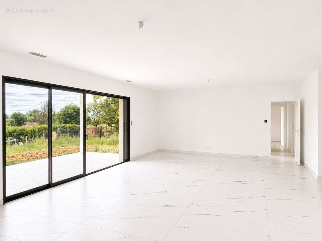 Plain-pied neuf sejour 4 ch double garage jardin - photo 4