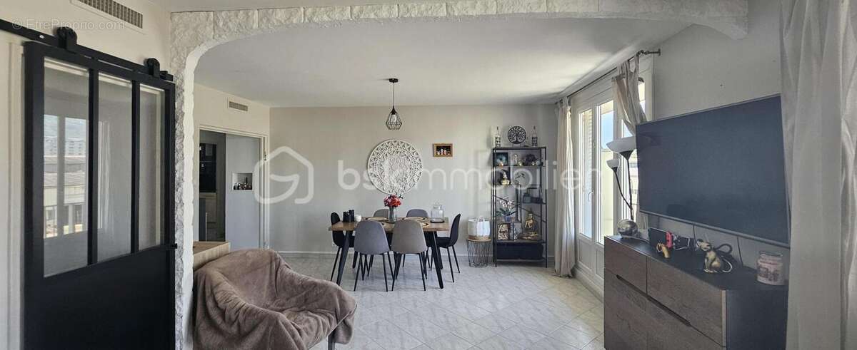 Appartement T3 avec séjour double – 72,13 m² – Balcon – Vue Vercors – Le Pont-de-Claix - photo 2