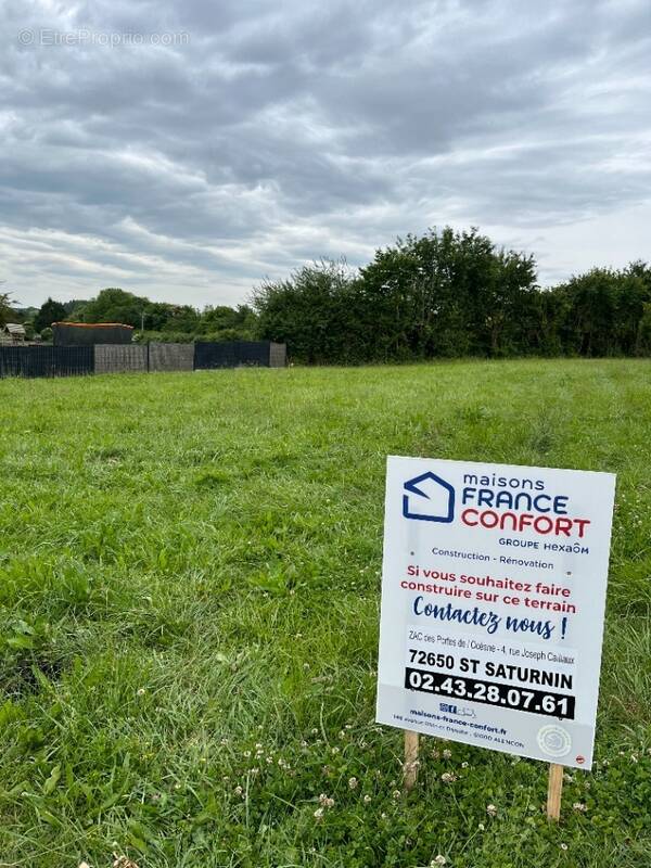 Terrain à BEAUMONT-SUR-SARTHE