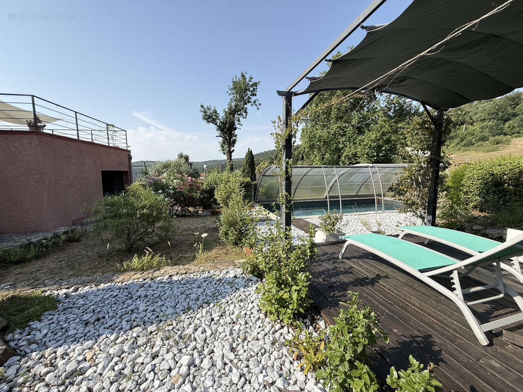 Corsavy   Maison 4 faces avec piscine, terrain arboré et vue panoramique - photo 21