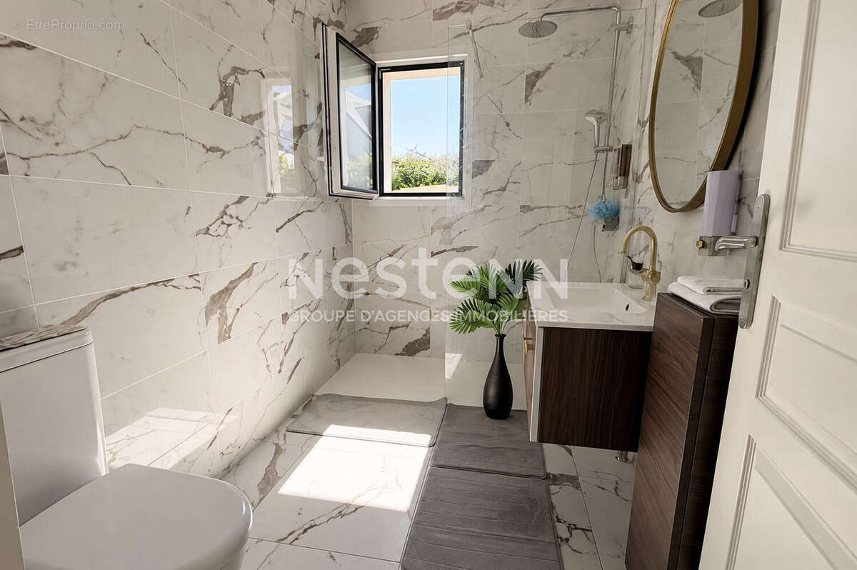 Villebarou - secteur Francillon - Maison plain-pied -  5 pièces - 4 chambres - tout accessible à pied - photo 9