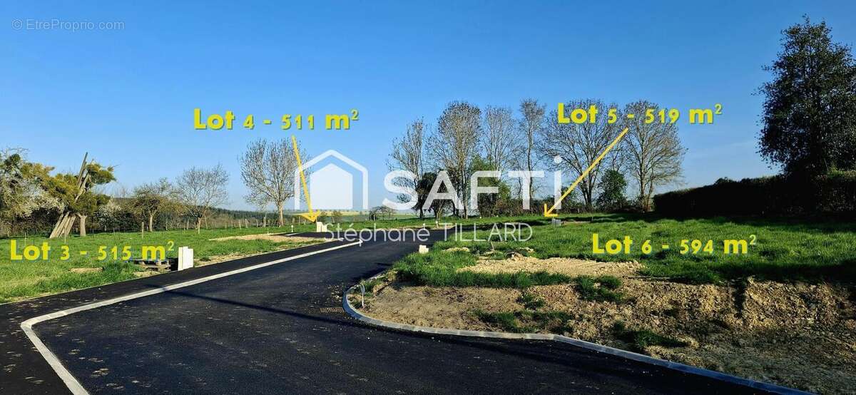 Terrain 594 m² à Villers-Bocage  - photo 3