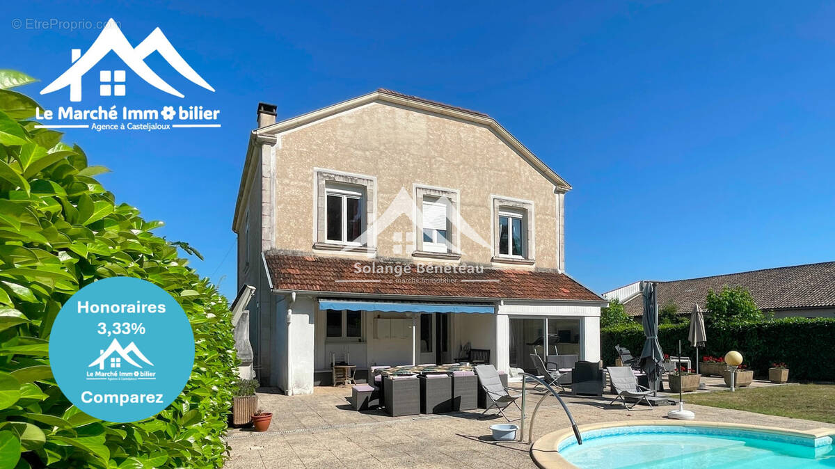 Maison à CASTELJALOUX