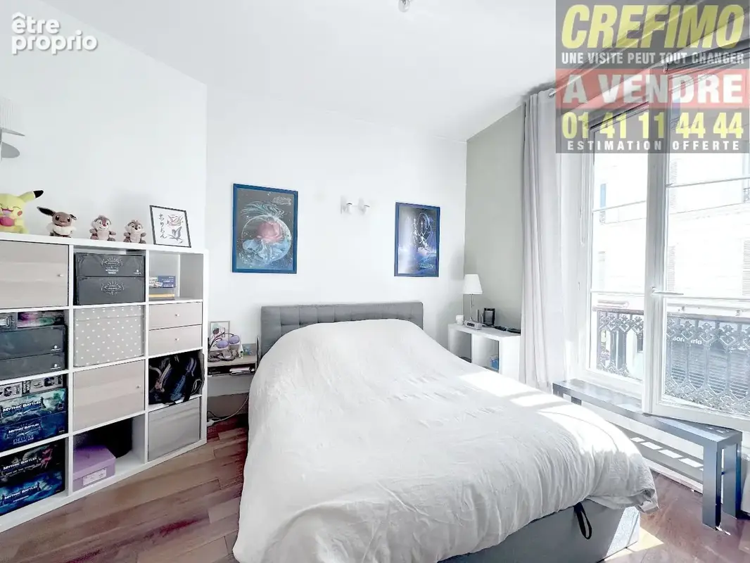 Tout à pied, la lumière en plus : une adresse idéale pour profiter pleinement d'Asnières-sur-Seine. - agence immobilière CREFIMO - photo 7