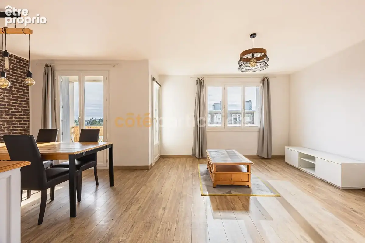 Nantes beauséjour - - appartement t3 - - 70m2 - - dernier étage - - calme - photo 3