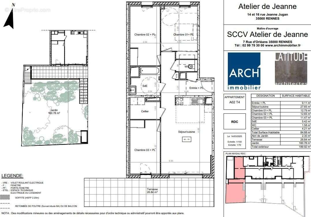 Appartement à RENNES