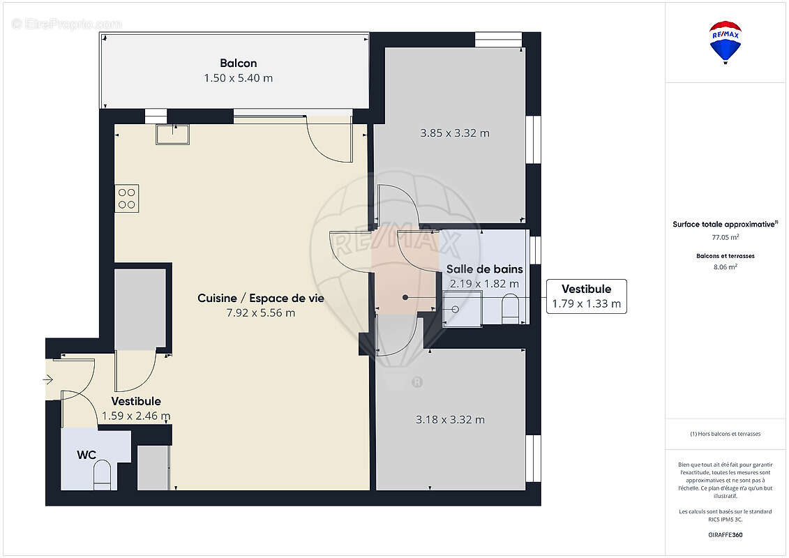 Appartement à AUDUN-LE-TICHE