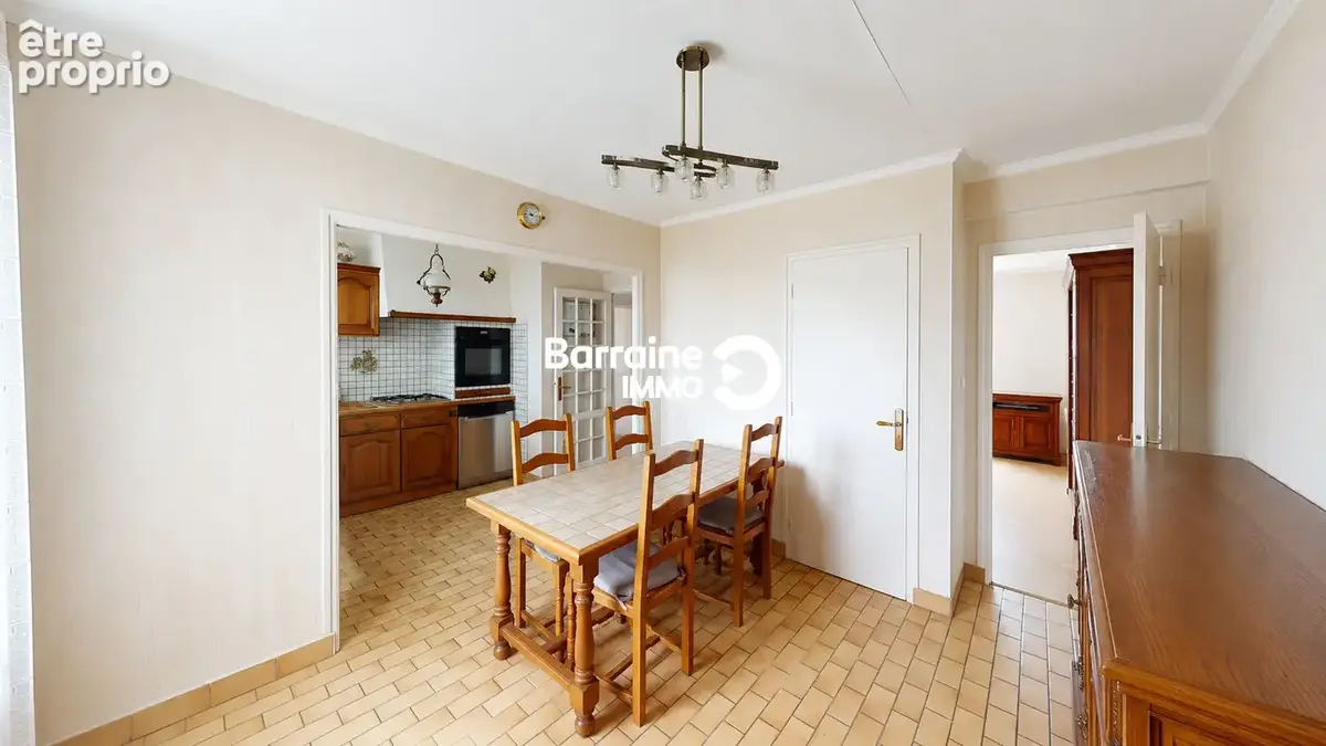 A vendre brest saint-pierre quatre moulins appt t4 65m² deux chambres - photo 9