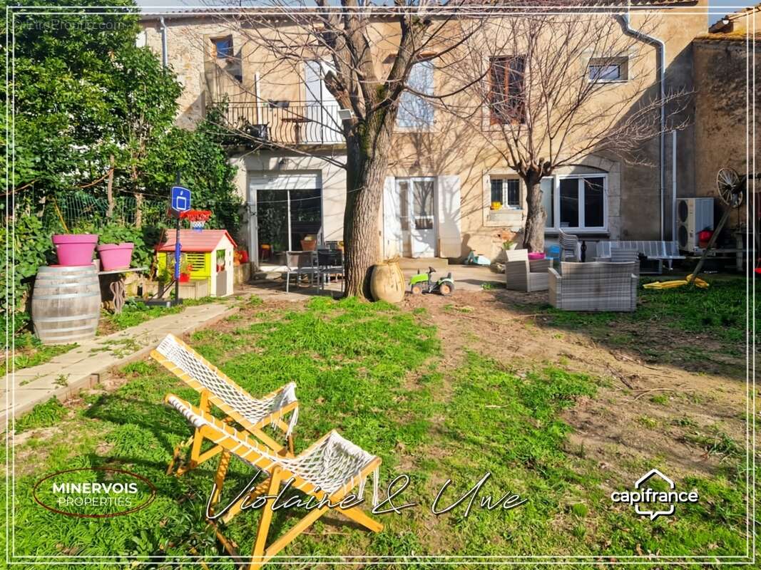 Maison bourgeoise de caractère avec jardin – 259 m² – Azille (Minervois) - photo 2