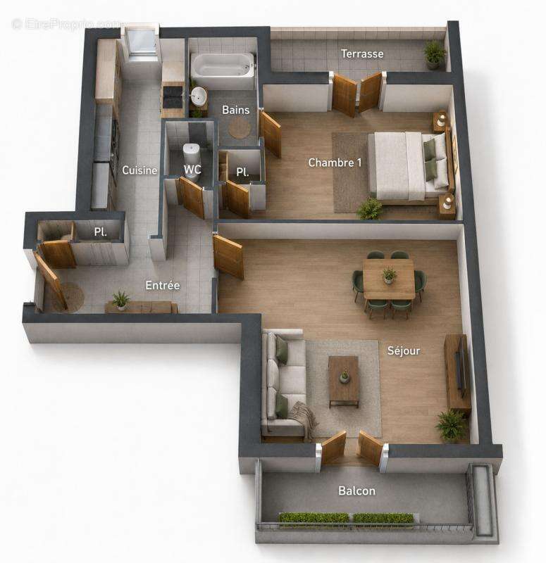 Appartement à NEUILLY-SUR-MARNE