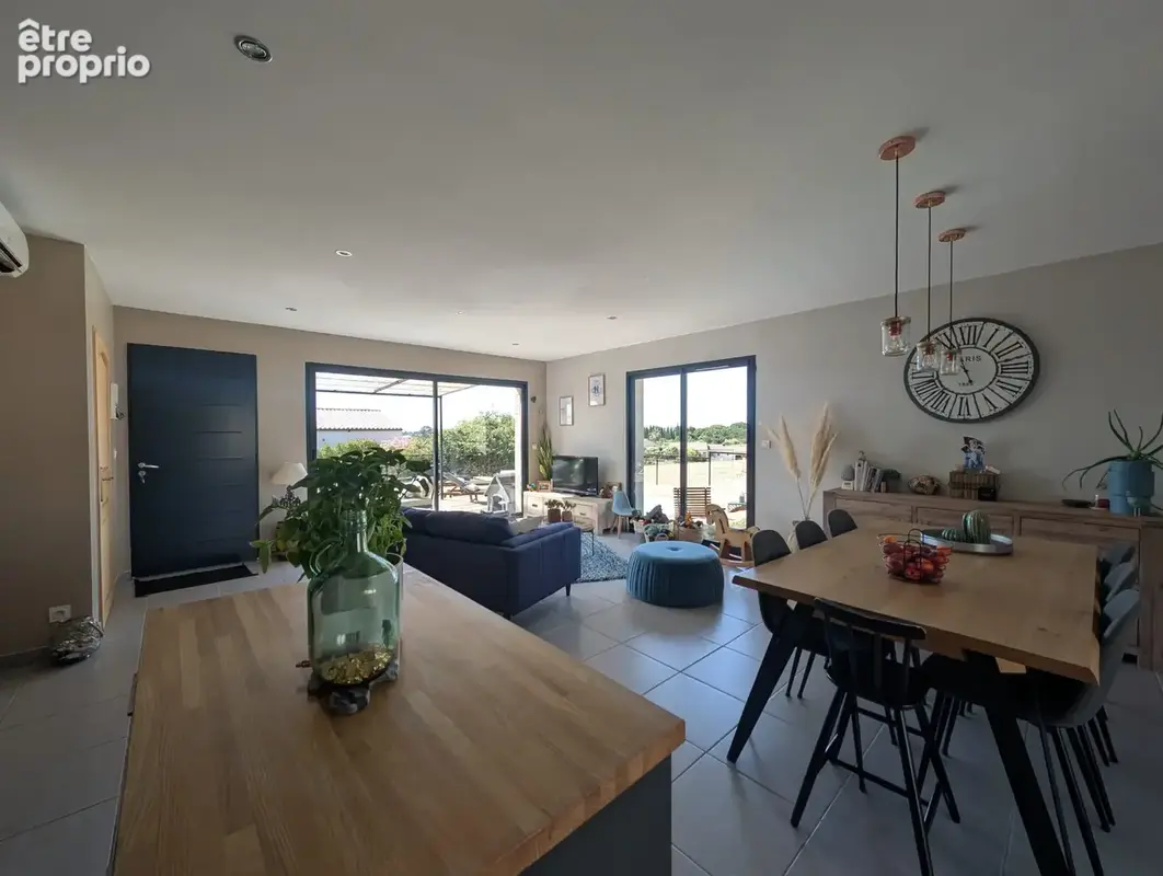 Villa plain-pied avec piscine, vue nature, 3 chambres et garage à 10 min de Saint-Marcel-d'Aude - photo 5