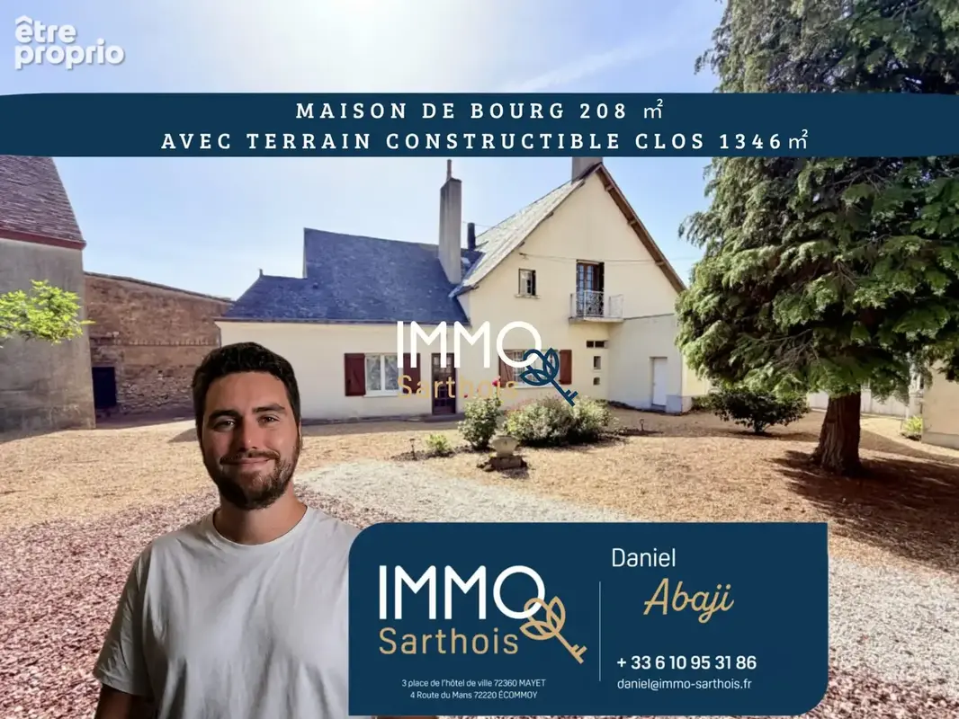 Maison à ECOMMOY