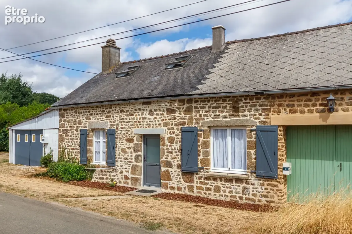 Mayenne : charmante maison mitoyenne de campagne de 2/3 chambres, jardin clos, garage - photo 2