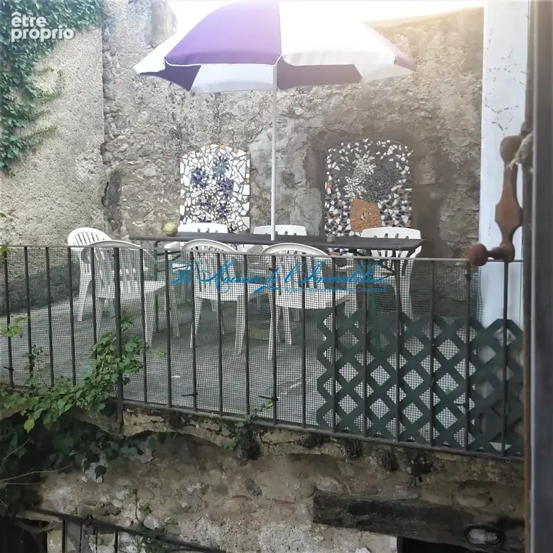 Lasalle, maison de village en pierres avec jardin et terrasse - photo 3