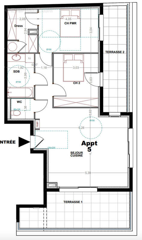 Appartement T3 - Palavas-les-Flots - photo 5